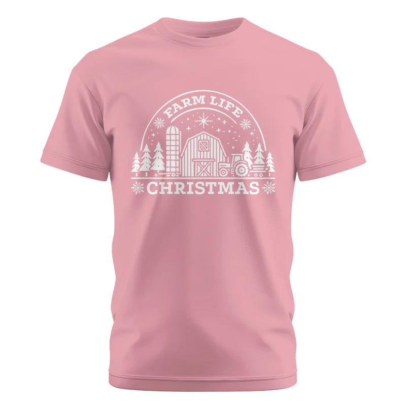 Farm Life Christmas 4 - Unisex Cotton Crew Tee