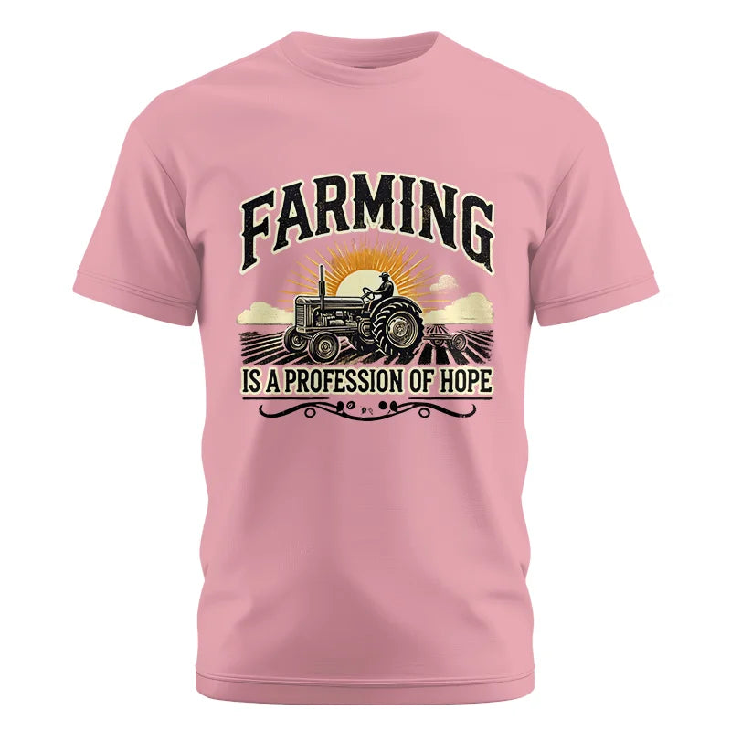 Image of Farming Is A Profession Of Hope 1 - Unisex Cotton Crew Tee