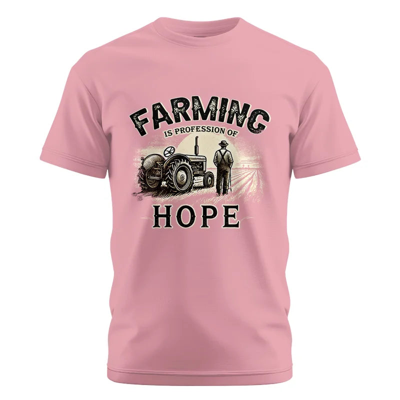 Image of Farming Is A Profession Of Hope 2 - Unisex Cotton Crew Tee