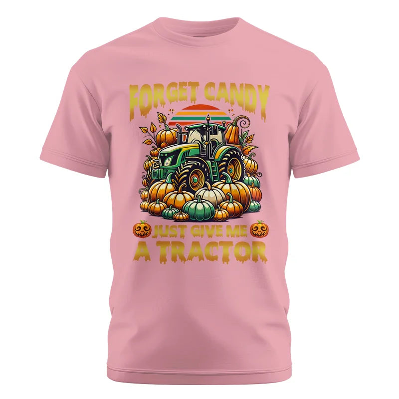 Image of Forget Candy Just Give Me A Tractor - Unisex Cotton Crew Tee