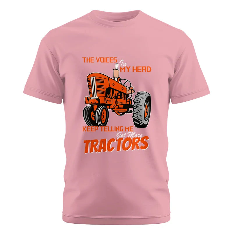 Image of Get More Tractors 3 - Unisex Cotton Crew Tee