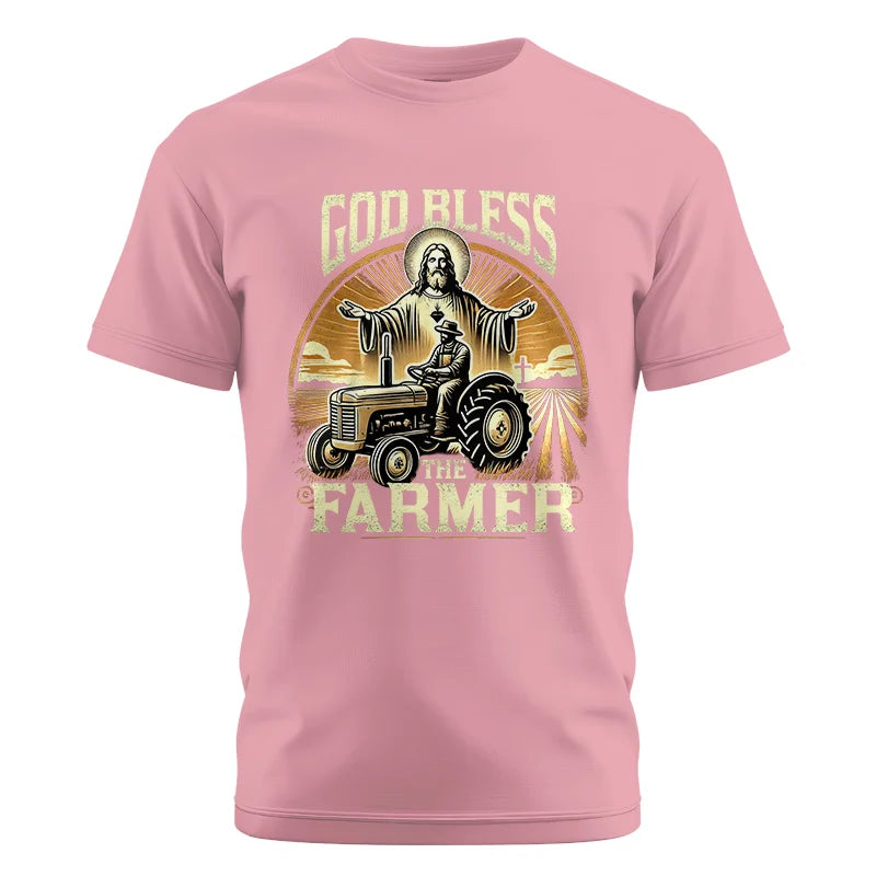 Image of God Bless The Farmer 1 - Unisex Cotton Crew Tee