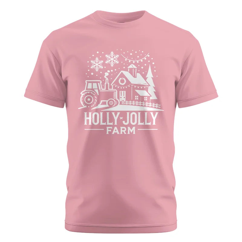 Holly Jolly 3 - Unisex Cotton Crew Tee