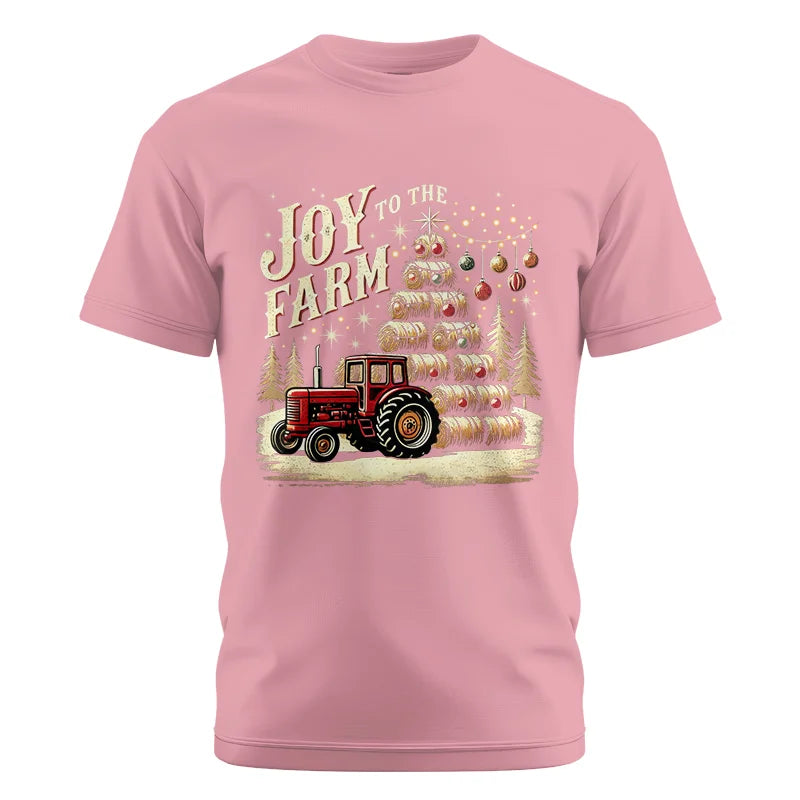 Joy To The Farm - Unisex Cotton Crew Tee