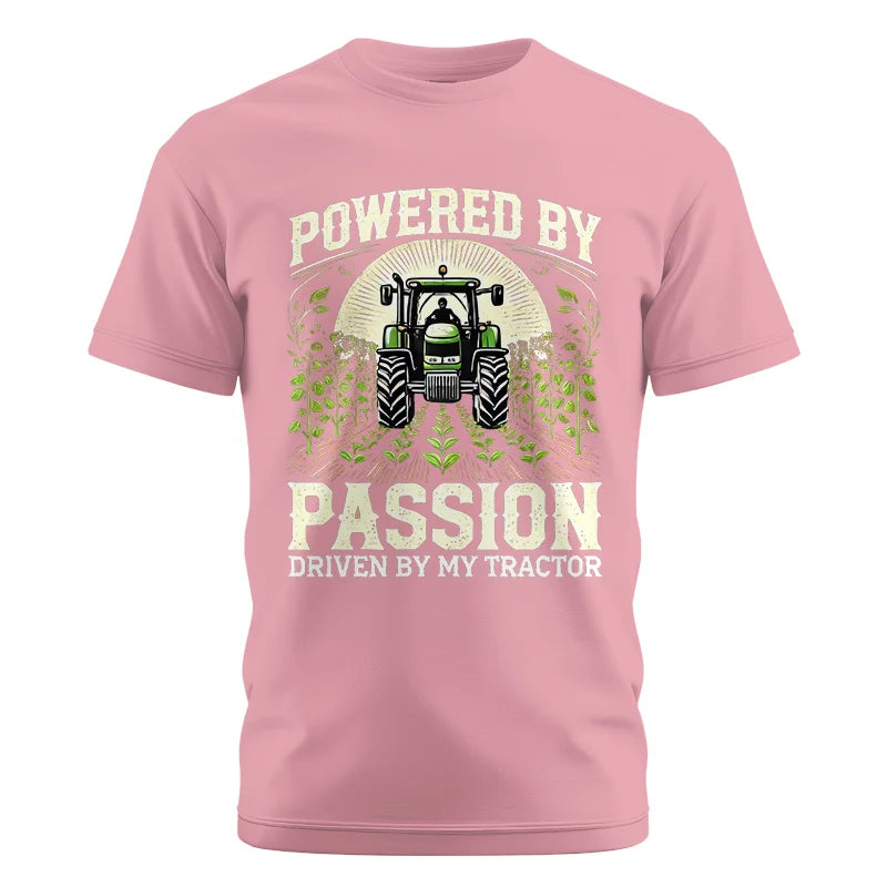 Powered By Passion Driven By My Tractor 3 - Unisex Cotton Crew Tee