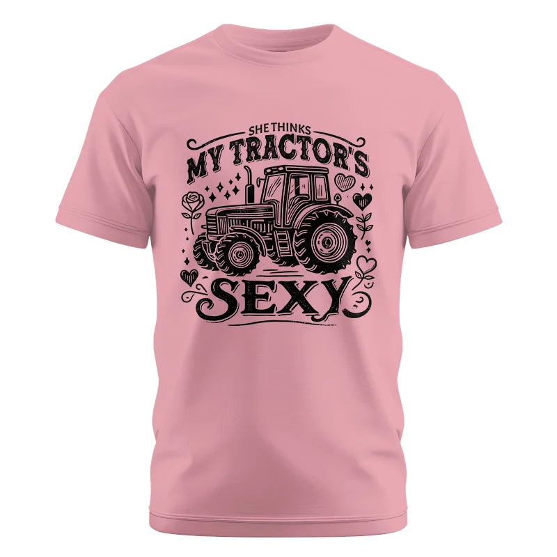 She Thinks My Tractor's Sexy - Unisex Cotton Crew Tee