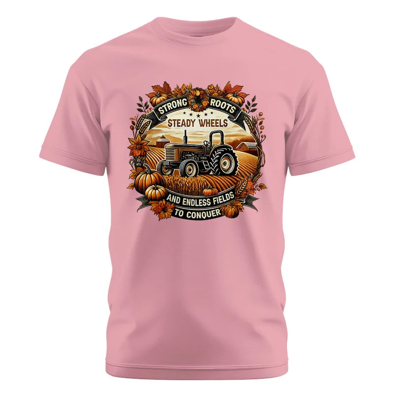 Image of Thanksgiving Farmer Endless Fields To Conquer 1 - Unisex Cotton Crew Tee