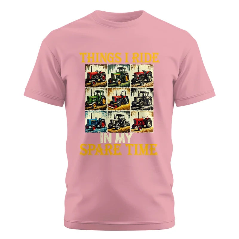 Things I Ride In My Spare Time 2 - Unisex Cotton Crew Tee