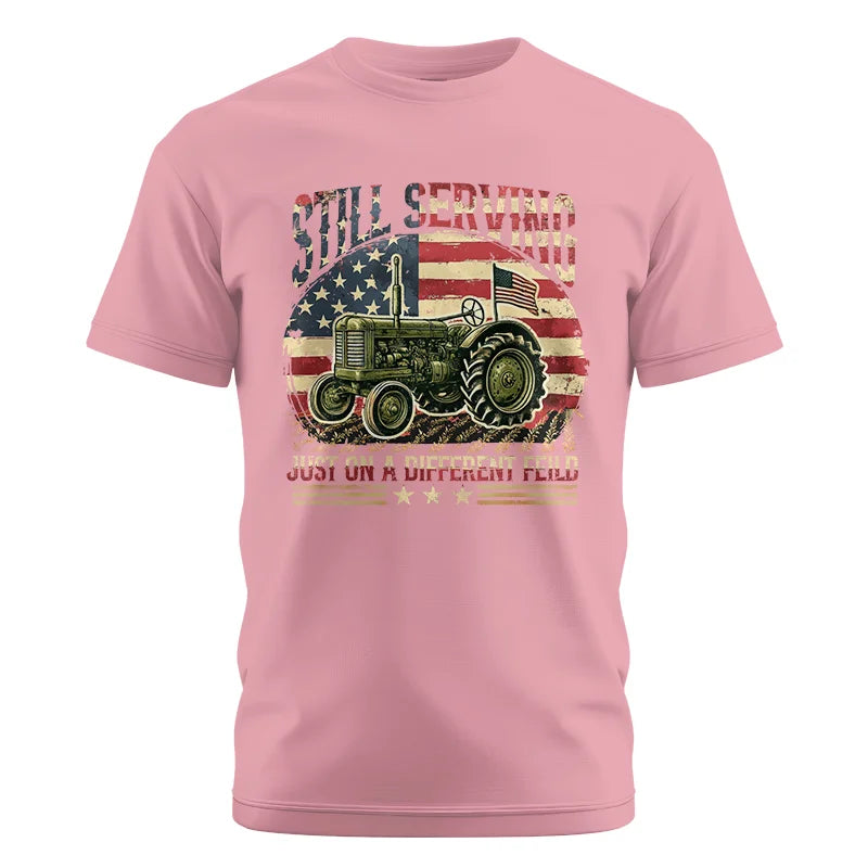 Veteran Farmer Still Serving 10 - Unisex Cotton Crew Tee