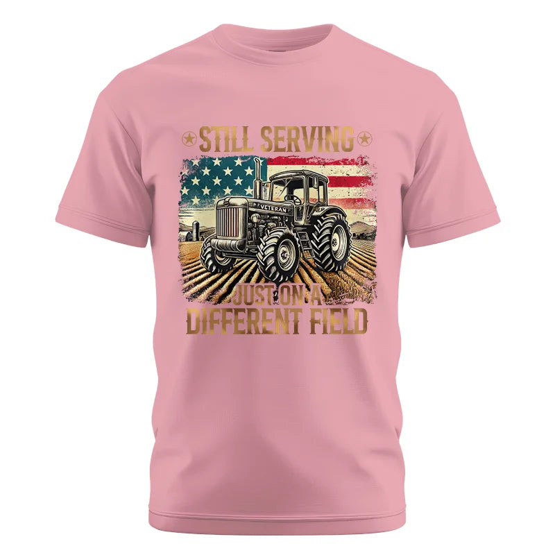 Veteran Farmer Still Serving 2 - Unisex Cotton Crew Tee