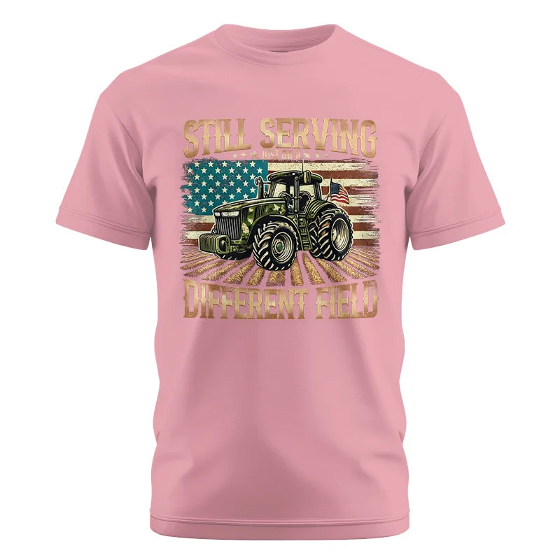 Veteran Farmer Still Serving 5 - Unisex Cotton Crew Tee