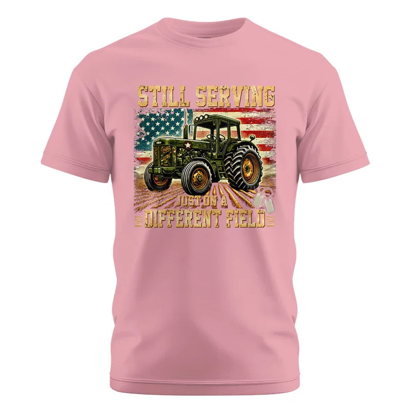 Image of Veteran Farmer Still Serving 7 - Unisex Cotton Crew Tee