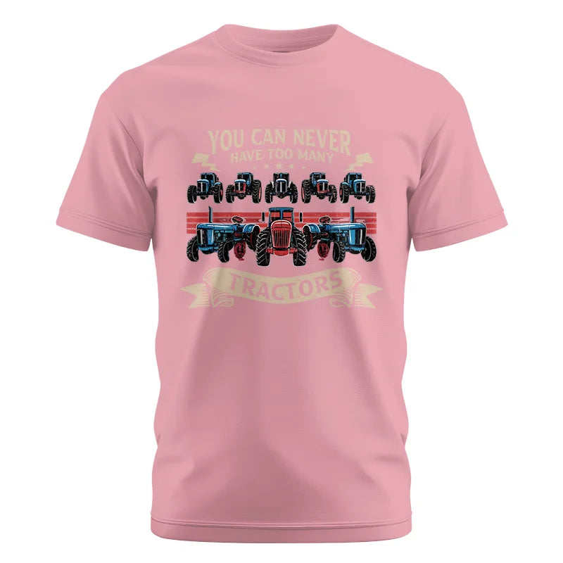 Image of You Can Never Have Too Many Tractor - Unisex Cotton Crew Tee