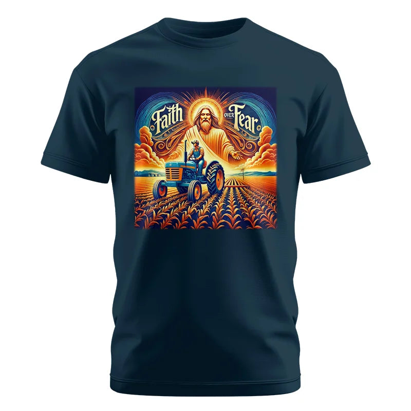 Image of Faith Over Fear 1 - Unisex Cotton Crew Tee