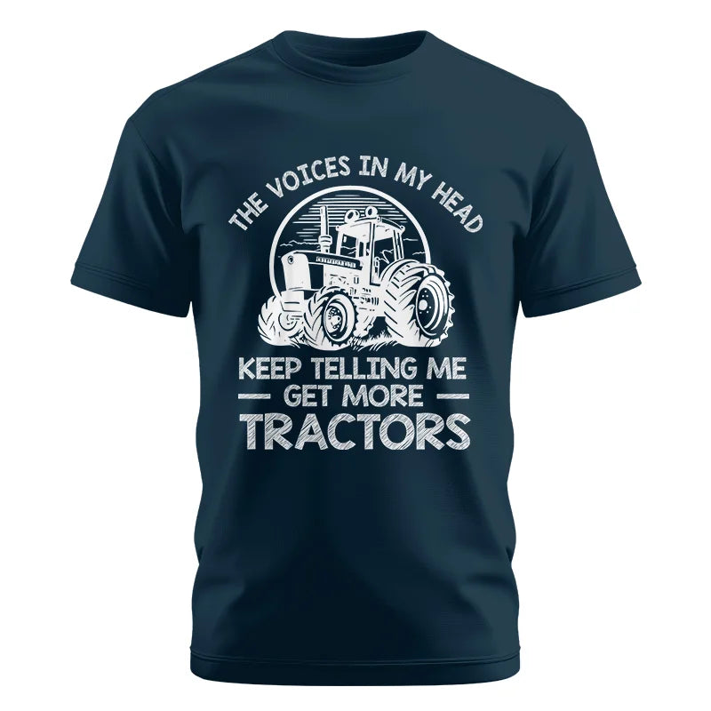 Image of Get More Tractor 1 - Unisex Cotton Crew Tee