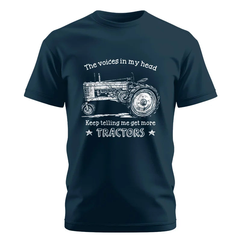 Image of Get More Tractors 8 - Unisex Cotton Crew Tee