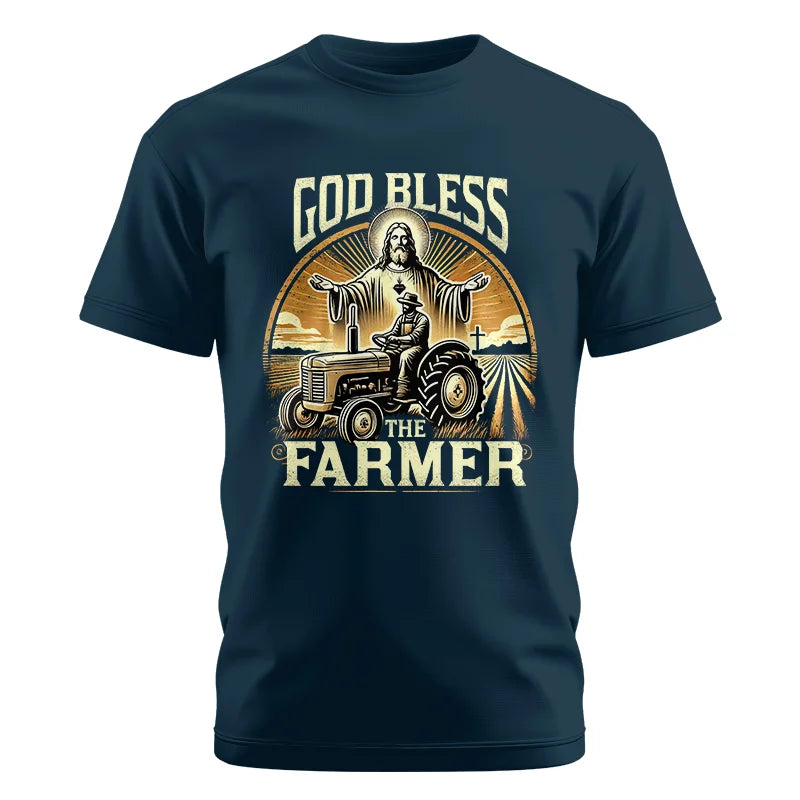 Image of God Bless The Farmer 1 - Unisex Cotton Crew Tee