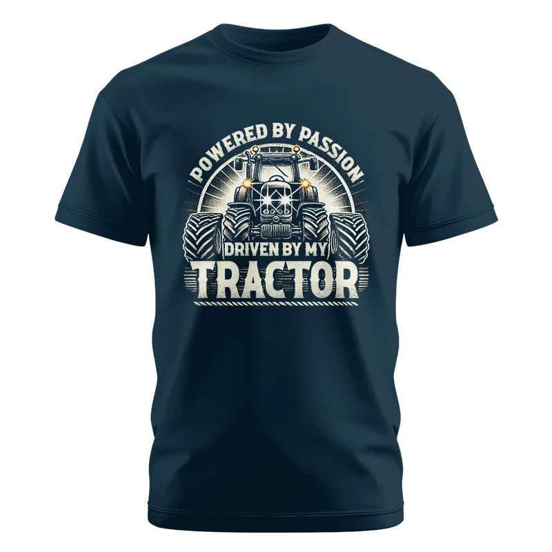 Powered By Passion Driven By My Tractor 6 - Unisex Cotton Crew Tee