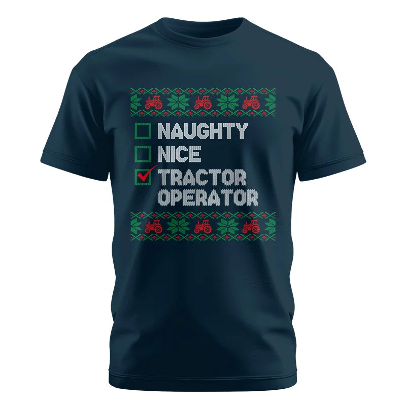 Image of Tractor Operator - Unisex Cotton Crew Tee