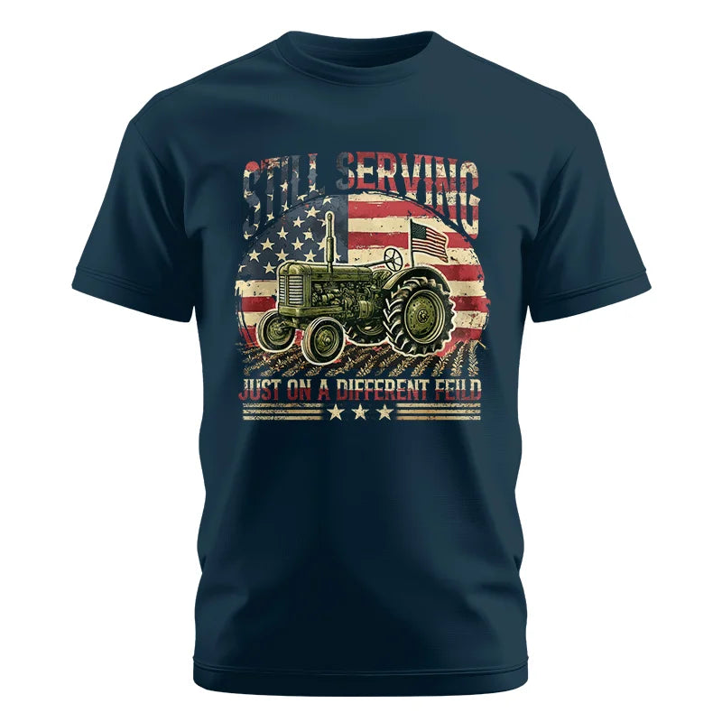 Image of Veteran Farmer Still Serving 10 - Unisex Cotton Crew Tee