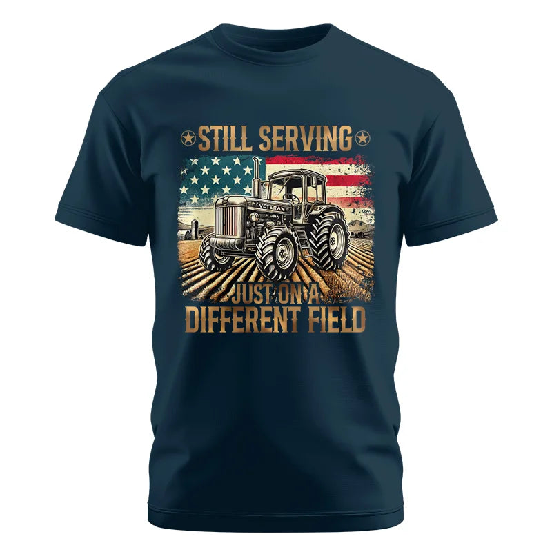 Veteran Farmer Still Serving 2 - Unisex Cotton Crew Tee