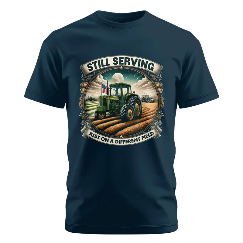 Veteran Farmer Still Serving 4 - Unisex Cotton Crew Tee