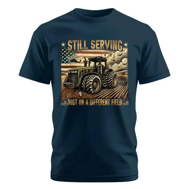 Image of Veteran Farmer Still Serving 6 - Unisex Cotton Crew Tee