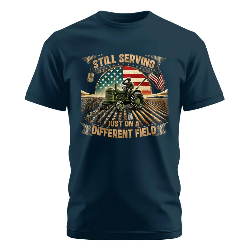 Image of Veteran Farmer Still Serving 8 - Unisex Cotton Crew Tee