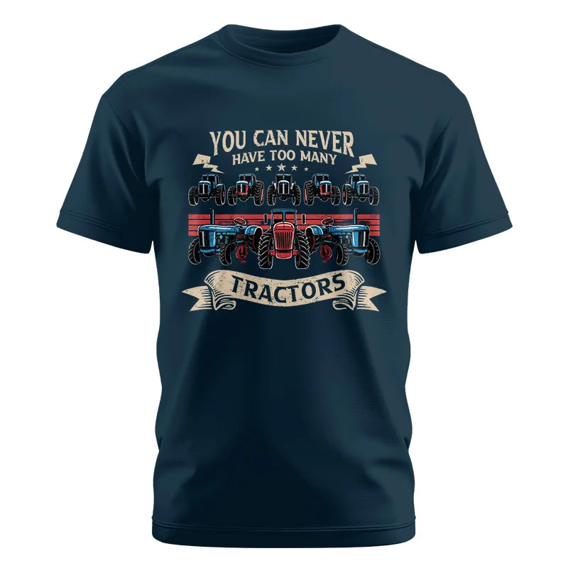 Image of You Can Never Have Too Many Tractor - Unisex Cotton Crew Tee