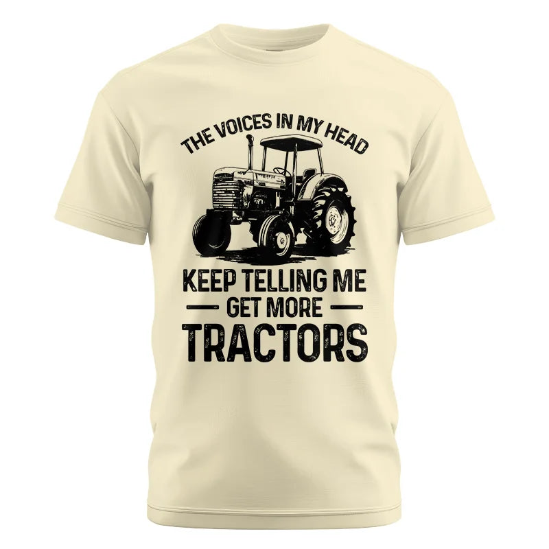 Image of Get More Tractors 14 - Unisex Cotton Crew Tee