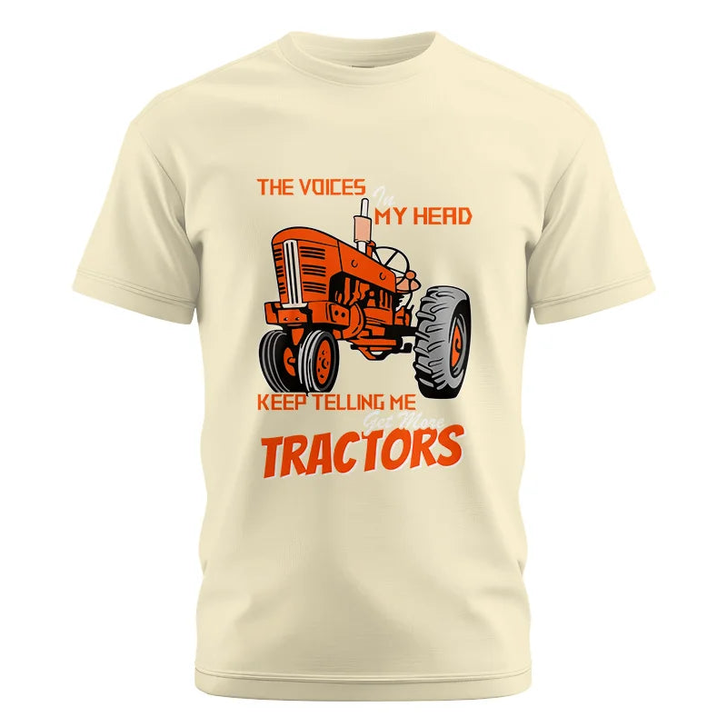 Get More Tractors 3 - Unisex Cotton Crew Tee