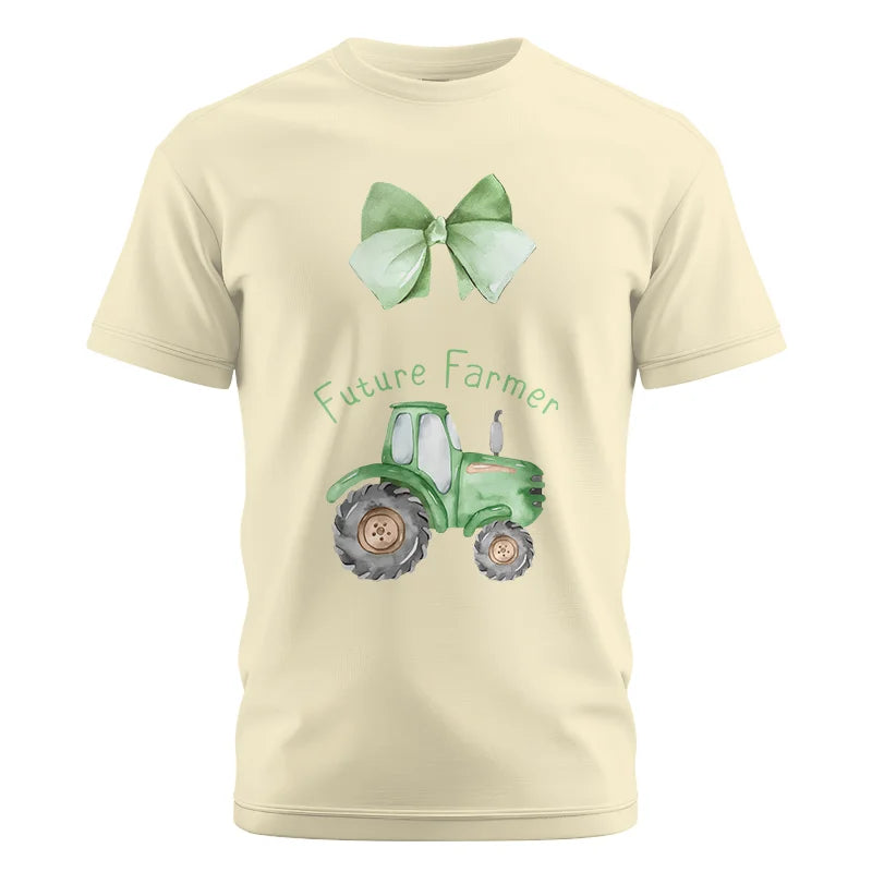 Image of Green Future Farmer - Unisex Cotton Crew Tee