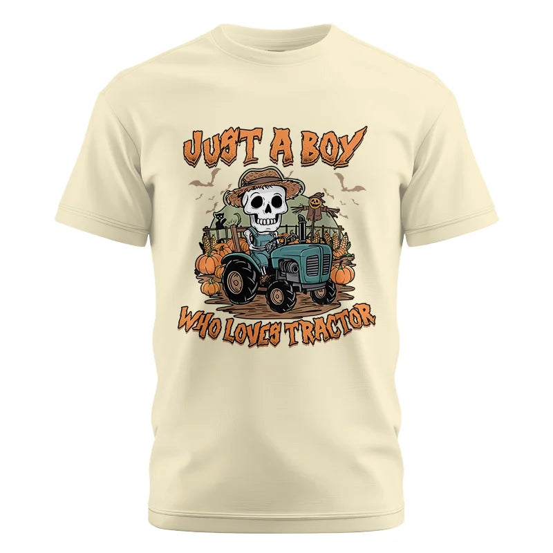 Image of Tractors Halloween Themed - Unisex Cotton Crew Tee