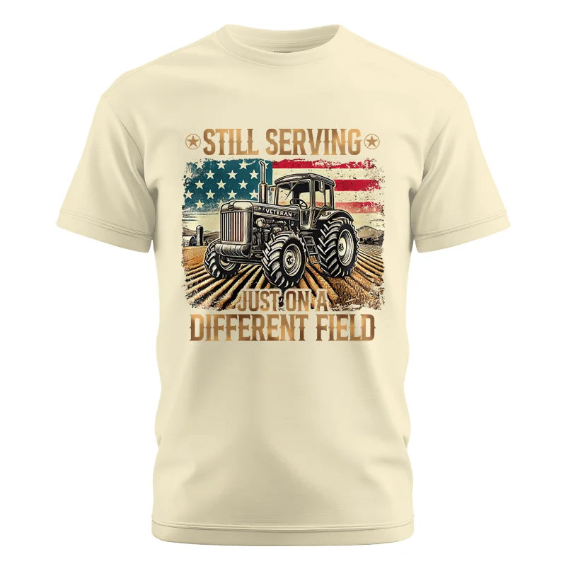 Veteran Farmer Still Serving 2 - Unisex Cotton Crew Tee