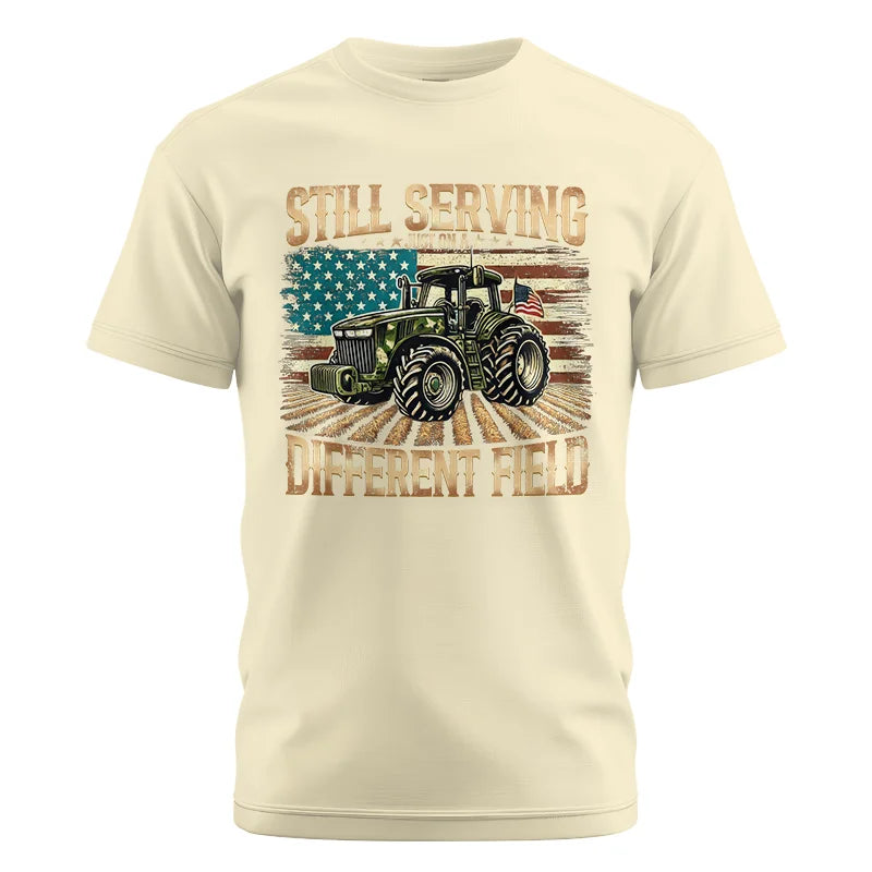 Veteran Farmer Still Serving 5 - Unisex Cotton Crew Tee