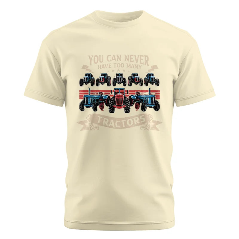 Image of You Can Never Have Too Many Tractor - Unisex Cotton Crew Tee