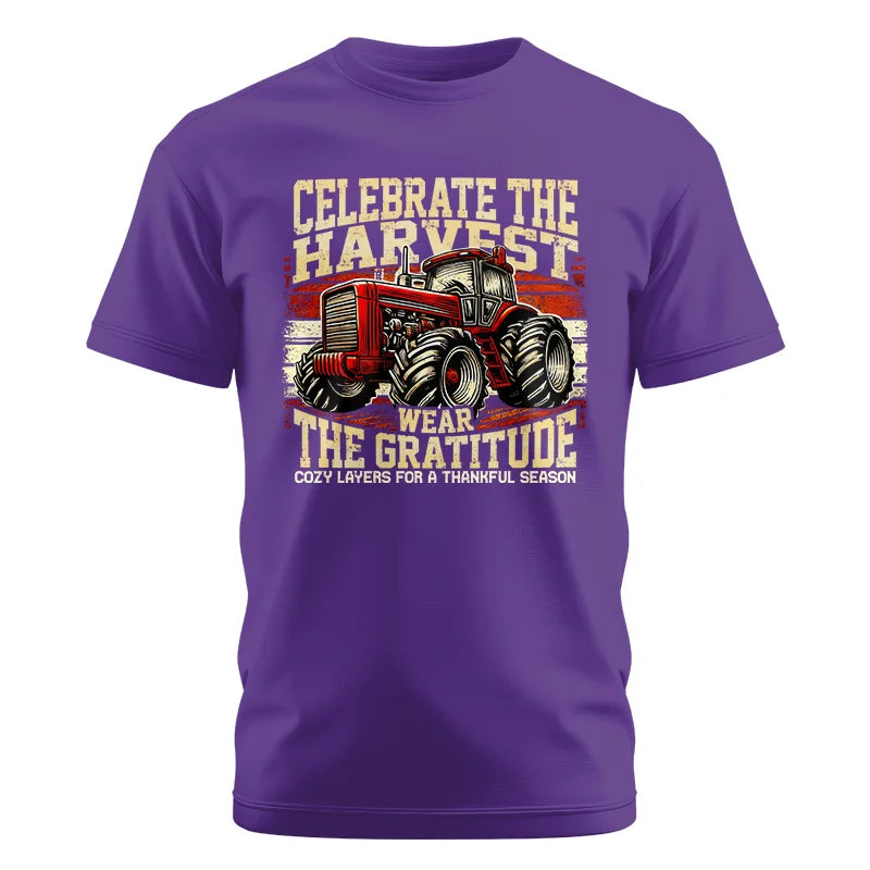 Celebrate the Harvest Wear the Gratitude - Unisex Cotton Crew Tee