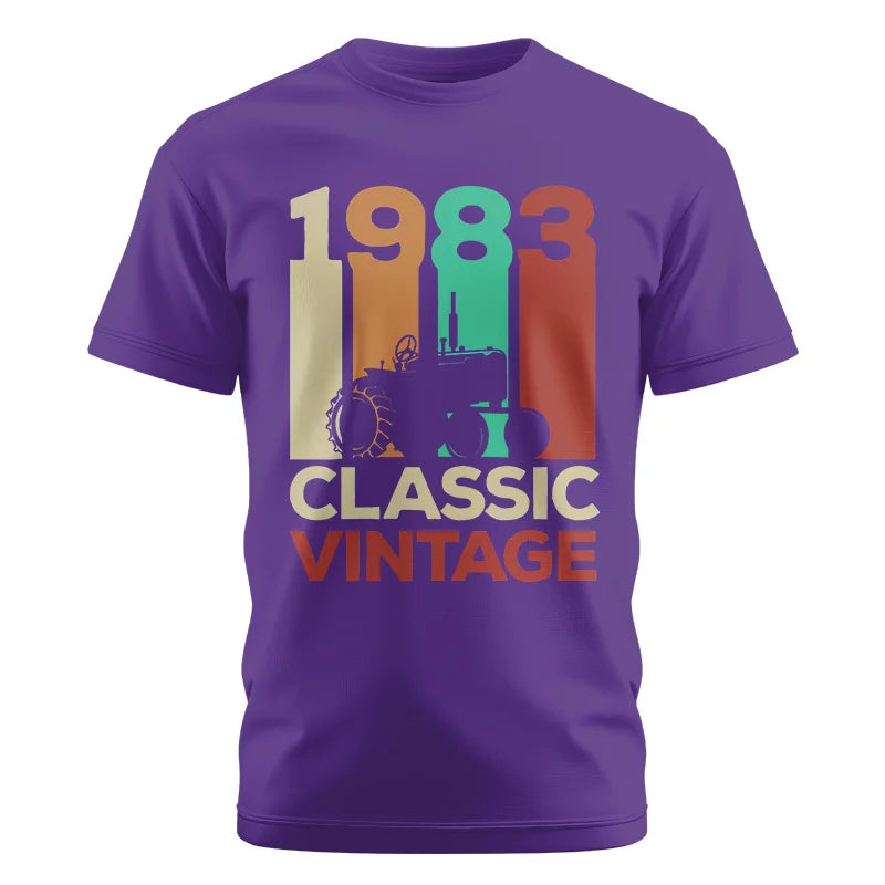 Classic Vintage 1983 - Unisex Cotton Crew Tee