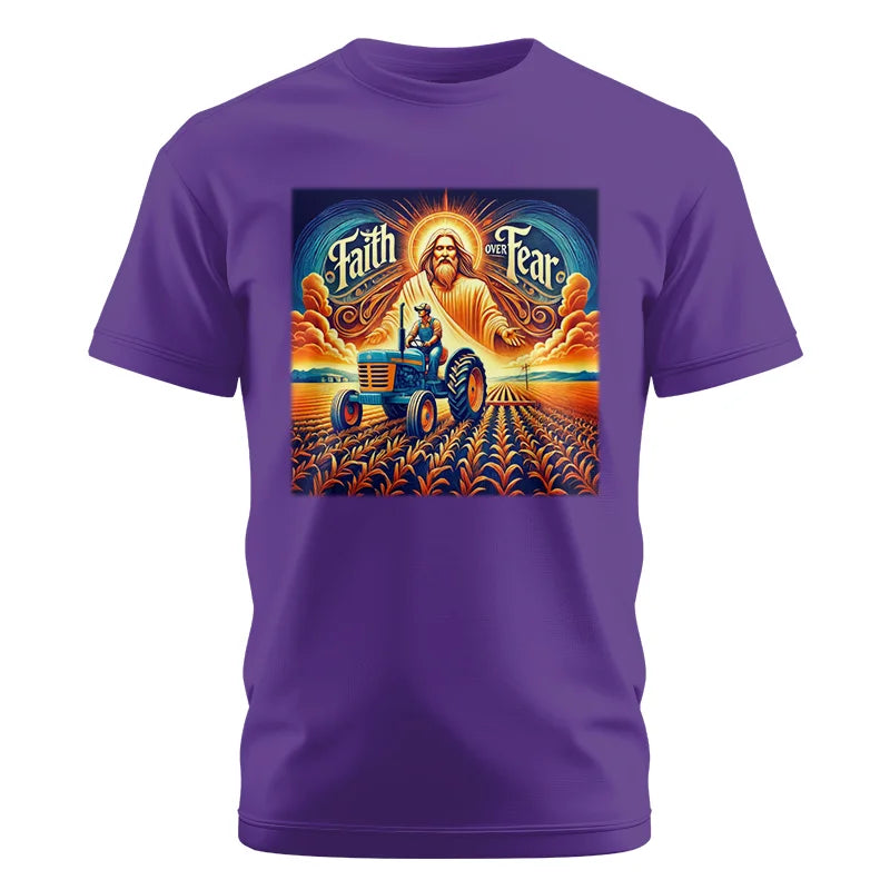 Image of Faith Over Fear 1 - Unisex Cotton Crew Tee