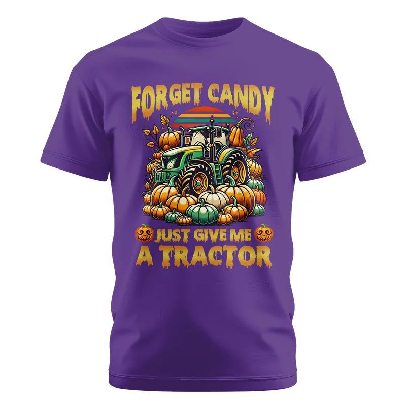 Image of Forget Candy Just Give Me A Tractor - Unisex Cotton Crew Tee