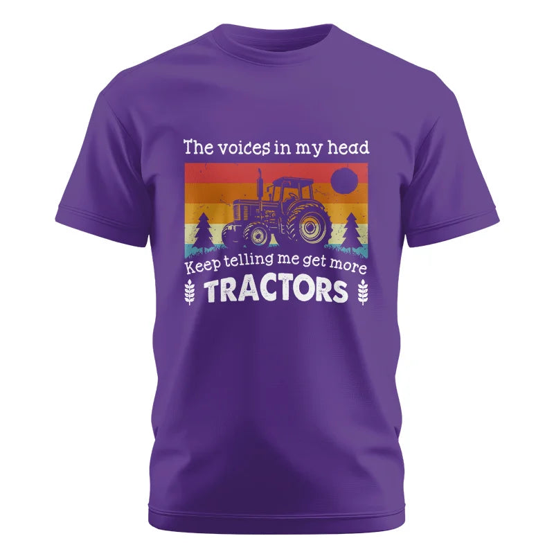 Image of Get More Tractors 13 - Unisex Cotton Crew Tee