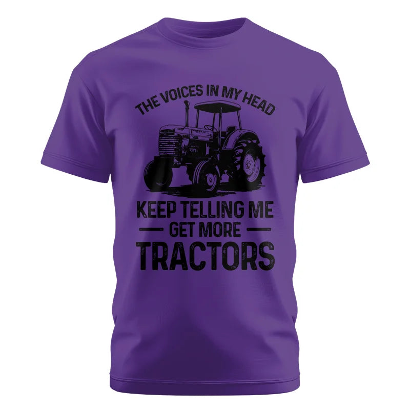 Image of Get More Tractors 14 - Unisex Cotton Crew Tee