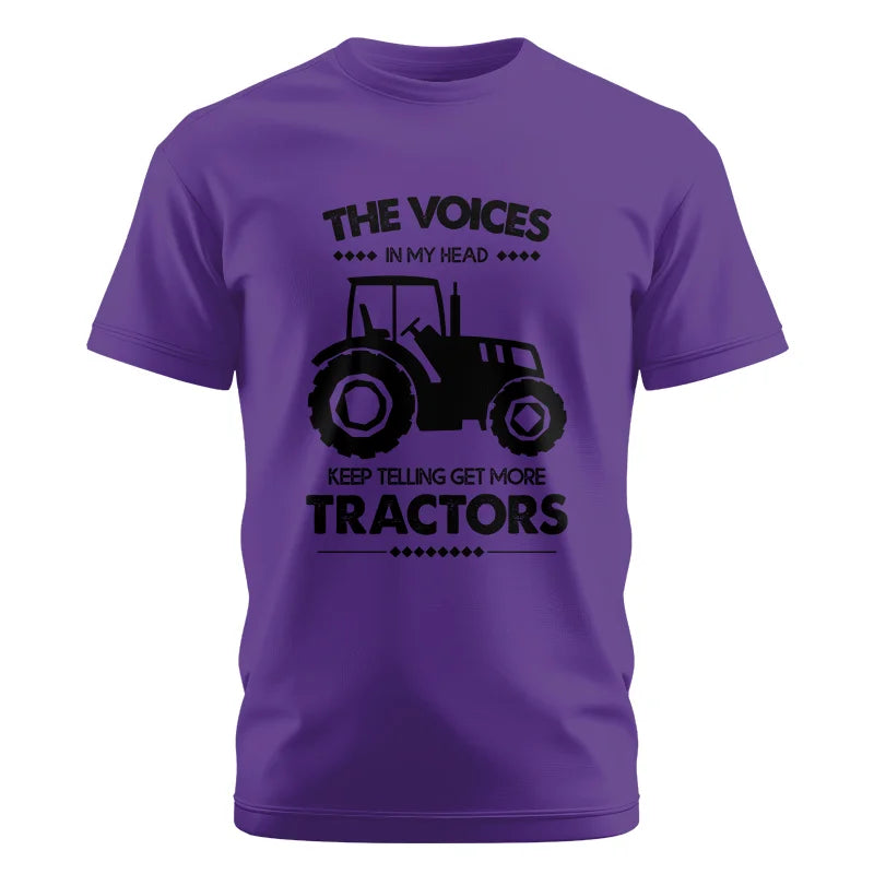 Image of Get More Tractors 15 - Unisex Cotton Crew Tee