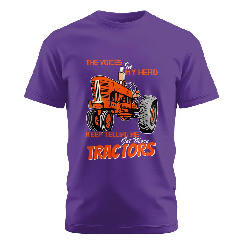 Image of Get More Tractors 3 - Unisex Cotton Crew Tee