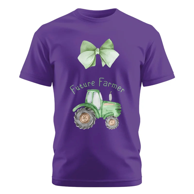 Green Future Farmer - Unisex Cotton Crew Tee