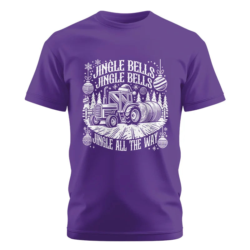 Jingle Bells Jingle Bells Jingle All The Way - Unisex Cotton Crew Tee