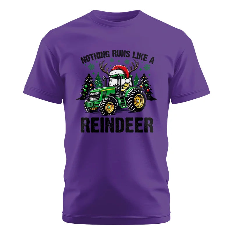 Nothing Runs Like A Reindeer 3 - Unisex Cotton Crew Tee