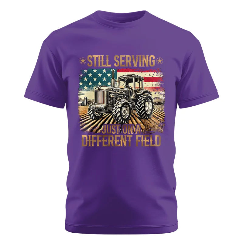 Veteran Farmer Still Serving 2 - Unisex Cotton Crew Tee