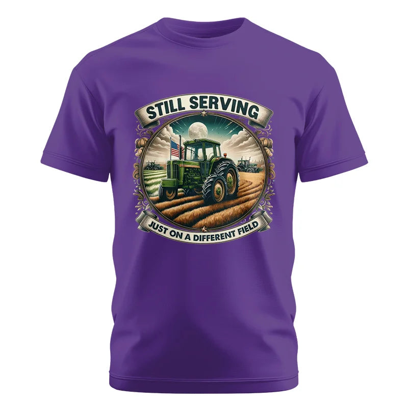 Veteran Farmer Still Serving 4 - Unisex Cotton Crew Tee