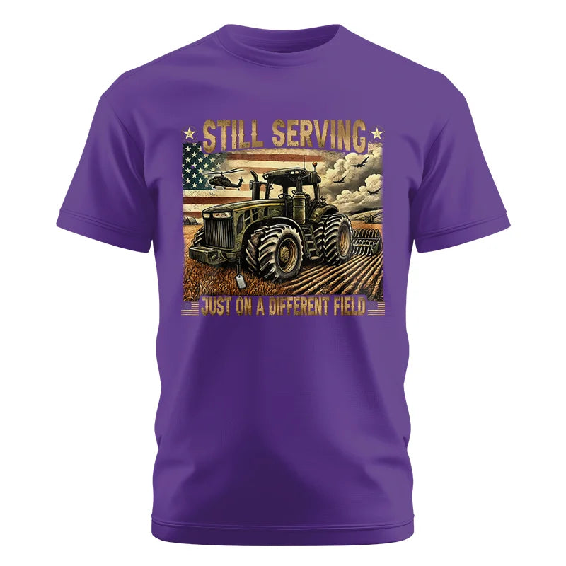 Image of Veteran Farmer Still Serving 6 - Unisex Cotton Crew Tee